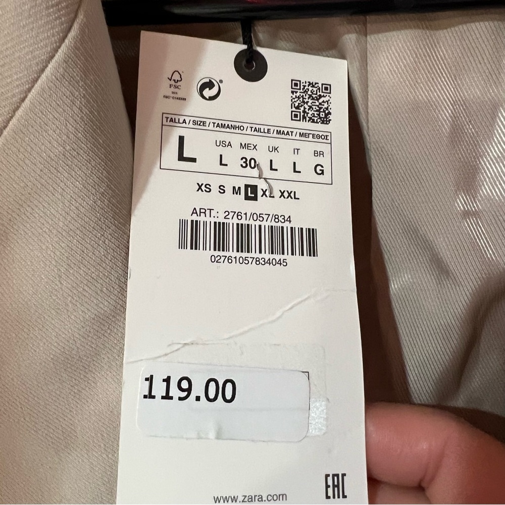 Zara new dress jacket - Picture 3 of 4